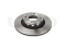 Front brake disc thumb