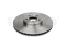 Front brake disc thumb