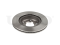 Front brake disc thumb