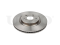 Front brake disc thumb
