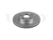Front brake disc with Geomet® coating thumb