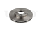 Front brake disc thumb