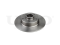 Rear brake disc thumb