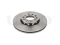 Front brake disc thumb