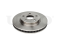 Front brake disc thumb