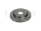 Rear brake disc thumb
