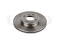 Front brake disc thumb