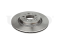 Rear brake disc thumb