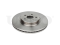 Front brake disc thumb