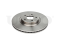 Front brake disc thumb
