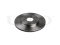 Rear brake disc thumb