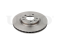 Front brake disc thumb