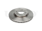 Front brake disc thumb