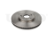 Front brake disc thumb