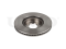 Front brake disc thumb