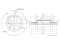 Front brake disc thumb