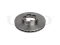 Front brake disc thumb