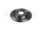 Rear brake disc thumb