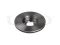 Front brake disc thumb