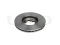 Front brake disc thumb