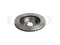 Front brake disc thumb