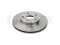 Front brake disc thumb