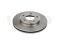Front brake disc thumb