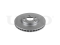Front brake disc with Geomet® coating thumb