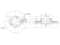 Front brake disc with Geomet® coating thumb