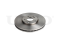 Front brake disc thumb