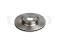 Front brake disc thumb