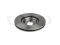 Front brake disc thumb