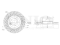 Front brake disc thumb