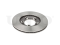 Front brake disc thumb