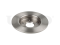 Rear brake disc thumb
