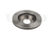 Front brake disc thumb