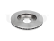 Front brake disc thumb