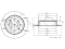 Rear brake disc thumb