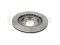 Front brake disc thumb