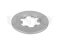 Rear brake disc with Geomet® coating thumb