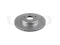 Rear brake disc with Geomet® coating thumb