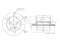 Rear brake disc with Geomet® coating thumb