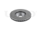 Front brake disc with Geomet® coating thumb