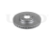 Front brake disc with Geomet® coating thumb