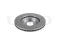 Front brake disc with Geomet® coating thumb