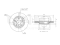 Front brake disc with Geomet® coating thumb