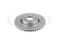 Front brake disc with Geomet® coating thumb
