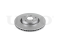 Front brake disc with Geomet® coating thumb