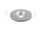Front brake disc with Geomet® coating thumb