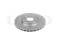 Front brake disc with Geomet® coating thumb
